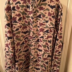 Men's Camouflage Button Down Shirt